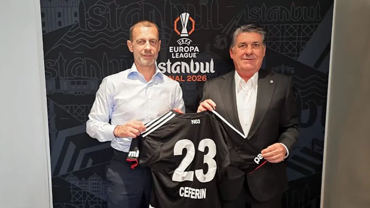 Serdal Adalı, UEFA Başkanı Ceferin ile buluştu