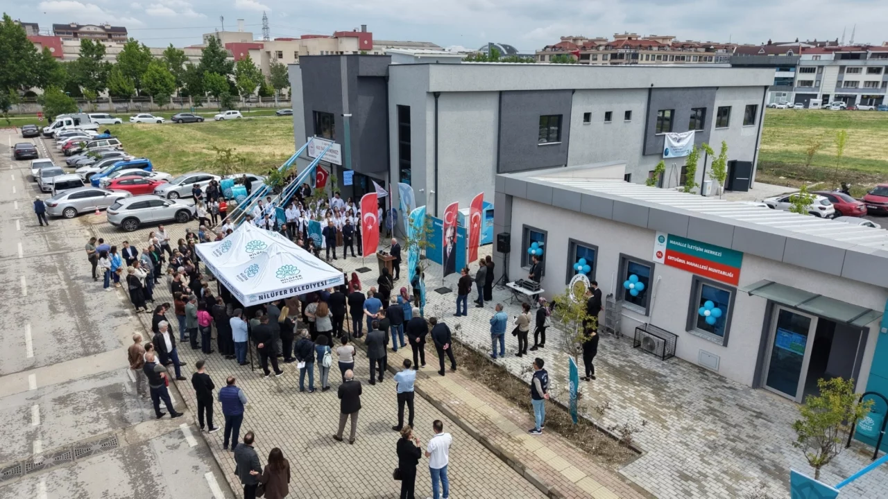Bursa Nilüfer'de çifte açılış